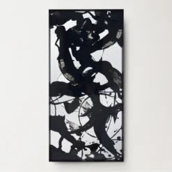 Mantra Art On Floor Mirror