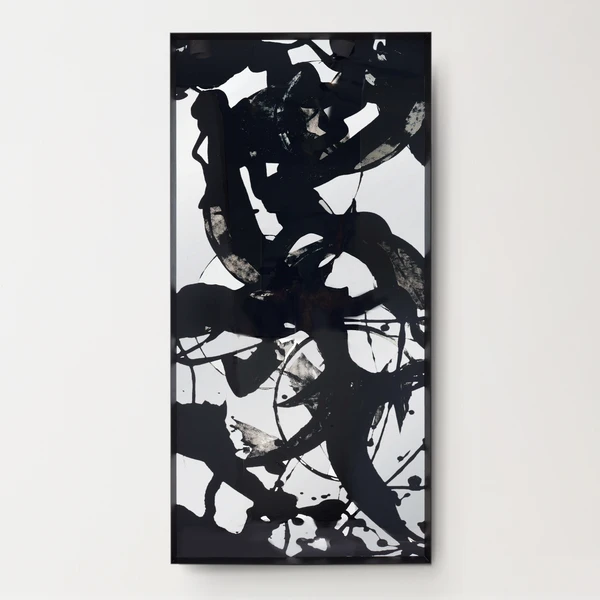 Mantra Art On Floor Mirror 1 Mantra Art On Floor Mirror