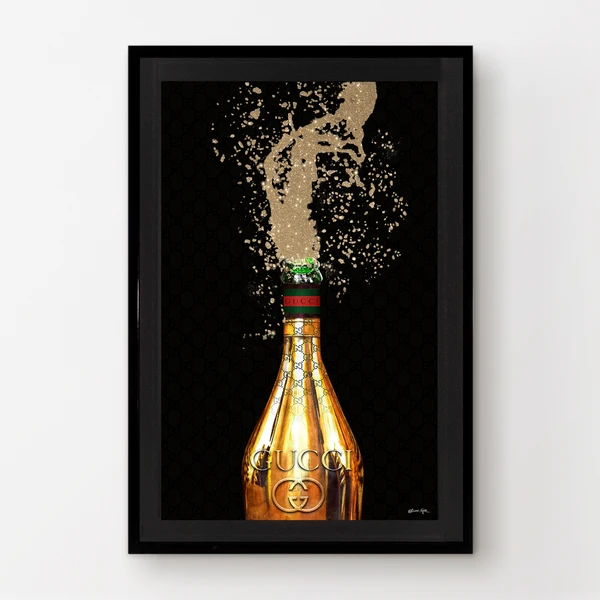 Italian Champagne - Framed Embellished Print 1 Italian Champagne - Framed Embellished Print