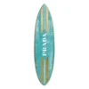 Aqua And Gold Milan Surfboard
