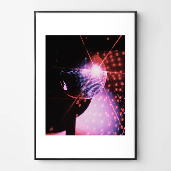 Disco Ball Neon 1 Disco Ball Neon