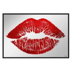 Solid Kiss Red Lips Mirror -LOVESE Furniture Shop webimage 630478452 SIL