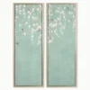 White Blossoms - Set Of 2