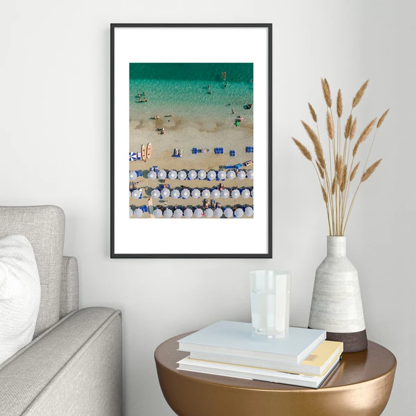 Blue And White Umbrellas 5 Blue And White Umbrellas - Image 5