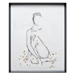 Nude Contour Sketch 2