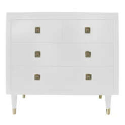 Uptown 4 Drawer Dresser - White