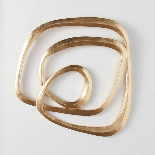 Infinity 2 Wall Decor - Gold 1 Infinity 2 Wall Decor - Gold