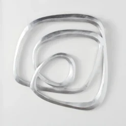Infinity 2 Wall Decor - Silver