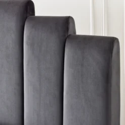 Marlow Bed -LOVESE Furniture Shop webimage 999127660 MARLOW BED HIGH FOOT ROYALE GUNMETAL DTL1