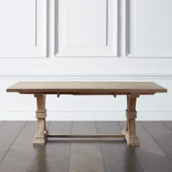 Archer Wash Oak Extending Dining Table