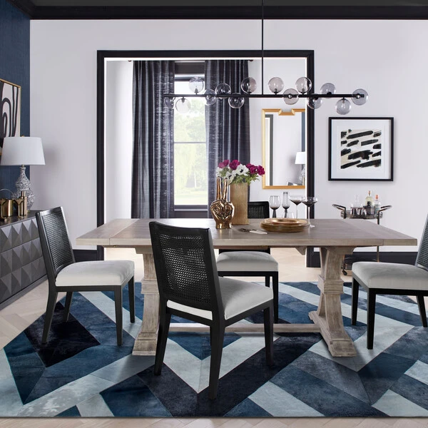 Archer Natural Grey Extending Dining Table 6 Archer Natural Grey Extending Dining Table - Image 6