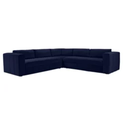 Morgan Corner Sectional - 3 PC -LOVESE Furniture Shop webimage 999693347 OPULENT BLUEBERRY jpg 1