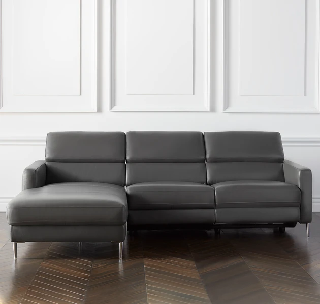 Hudson Reclining Chaise Sectional - 2 PC 1 Hudson Reclining Chaise Sectional - 2 PC